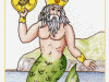 Personaggio mitologico sorrentino nelle Carte da gioco delle Sirene