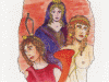 Pompei, Iside, Fortuna augusta e Venere - Carte da gioco Penisola Sorrentina