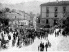 Fotografia di Piazza Tasso a Sorrento nell\' ottocento