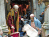 Presepe napoletano a Sorrento, la Sacra famiglia