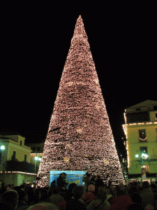 Albero di Natale a Sorrento 2010