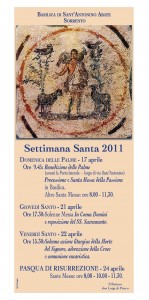 Pasqua 2011 Basilica di Sant' Antonino a Sorrento